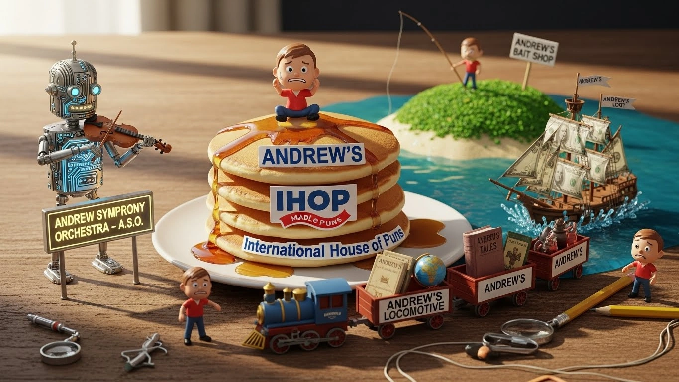 Animal & Pet Andrew Puns