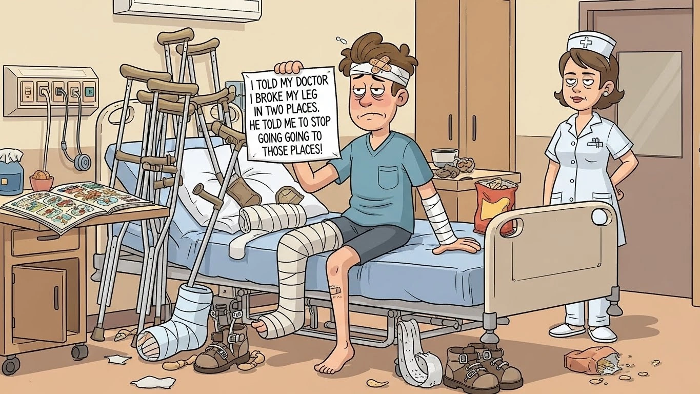 Animal & Pet Broken Leg Jokes