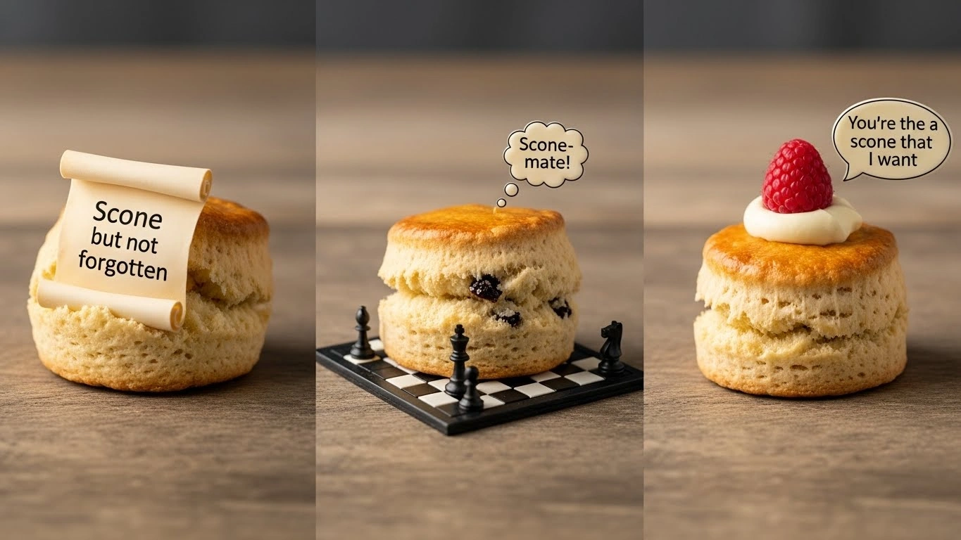 Bakery Business Scone Puns