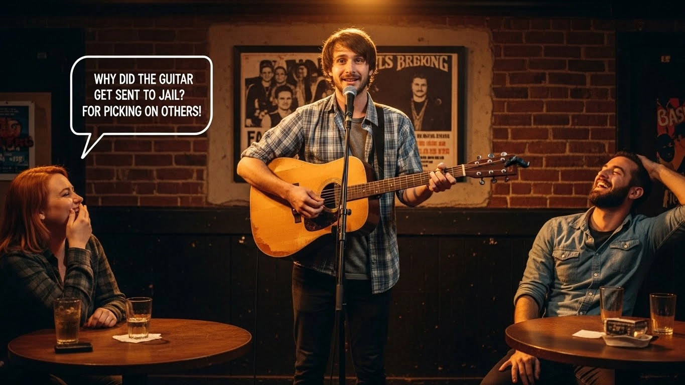 City & Street Guitar Jokes