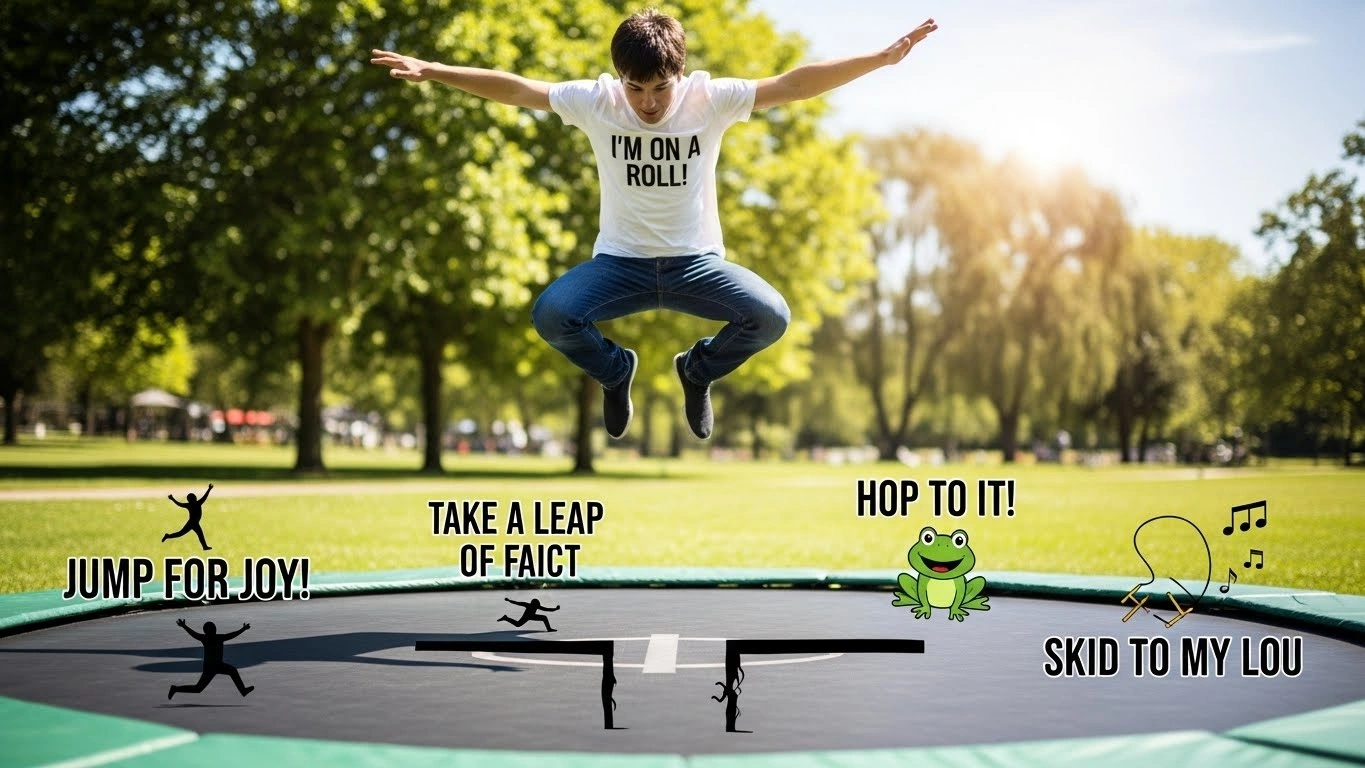 Conversation Jump Puns