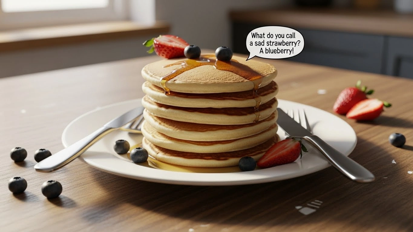 Flipping & Cooking Pancake Jokes