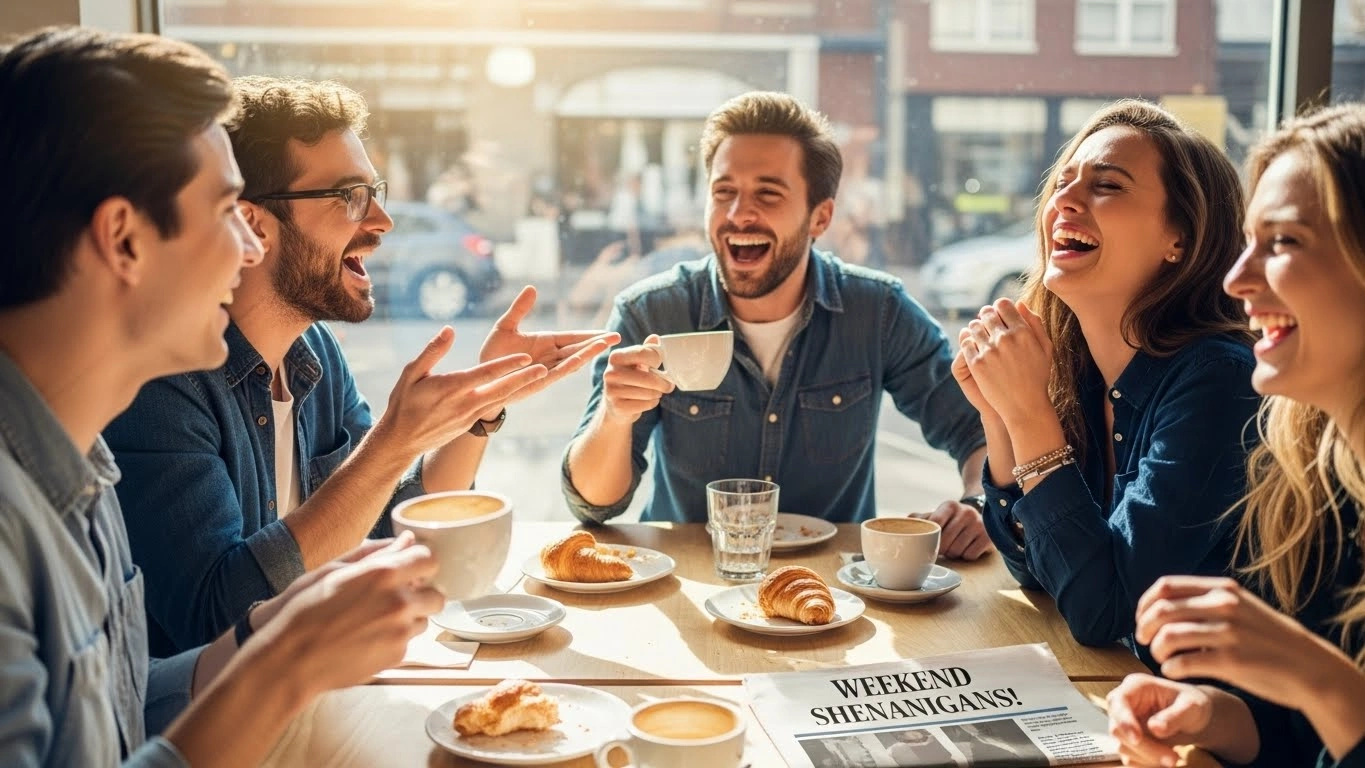 Friends and Social Jokes