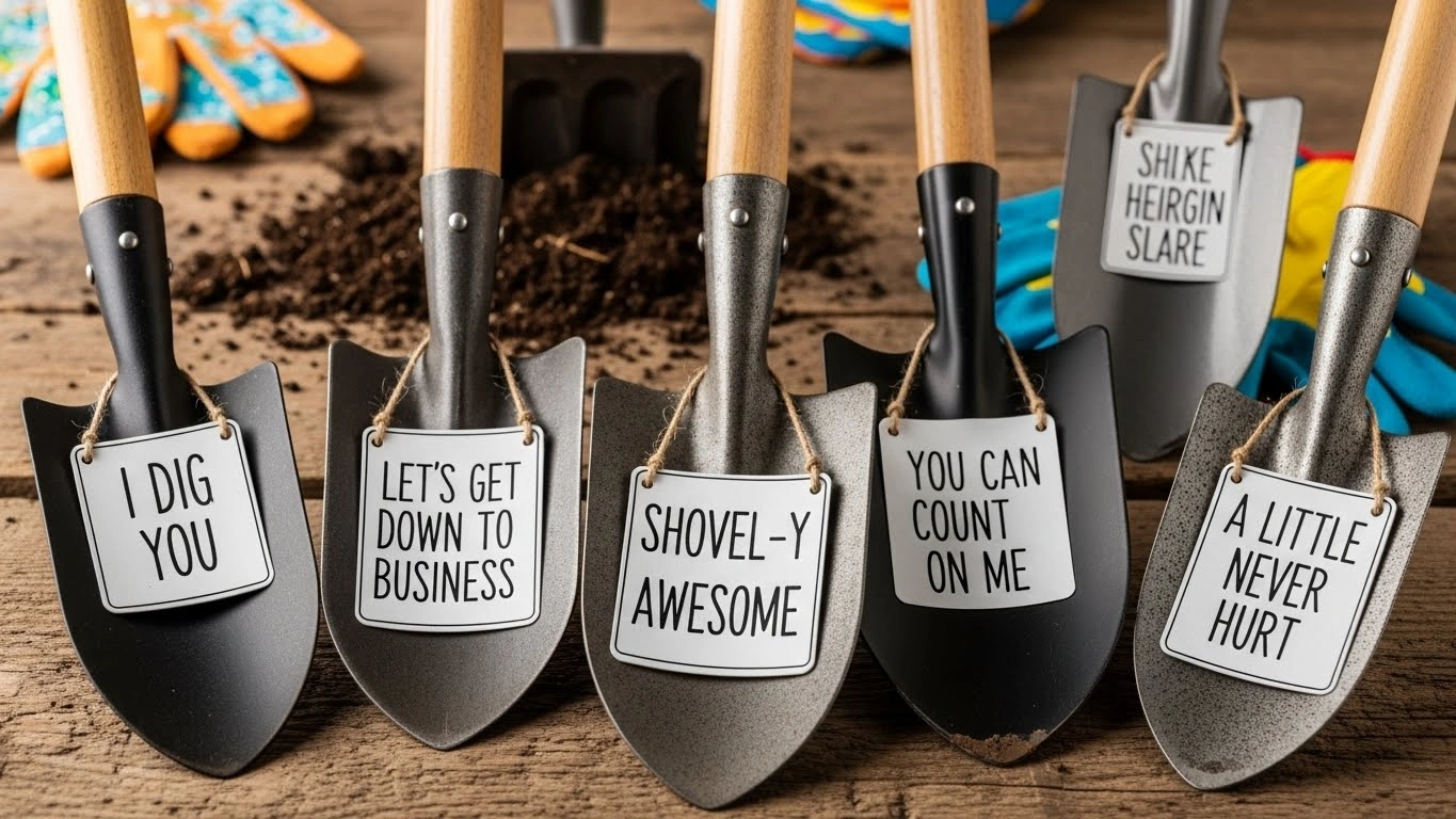Funny & Silly Shovel Puns