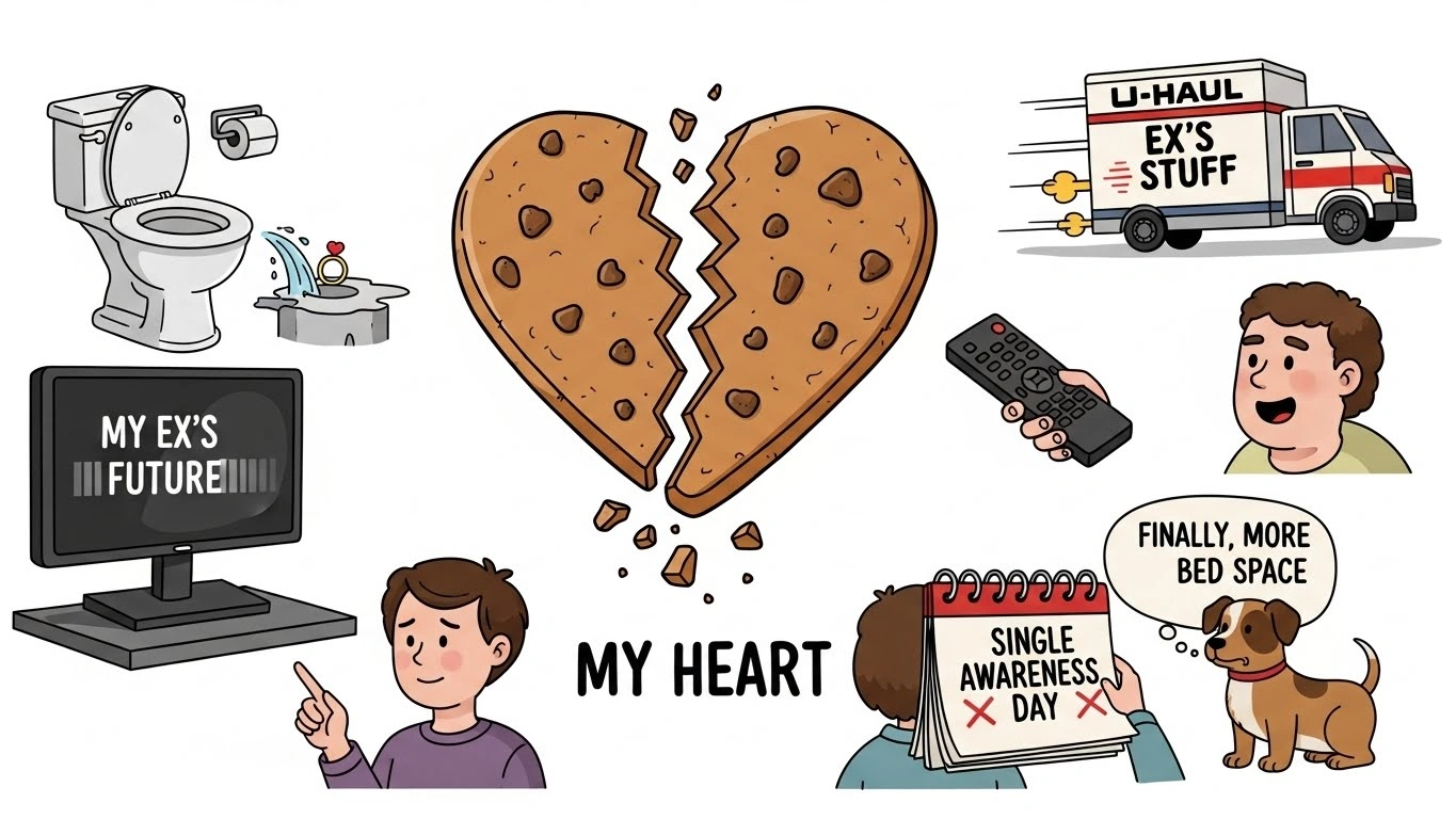 Moving-On Breakup Jokes