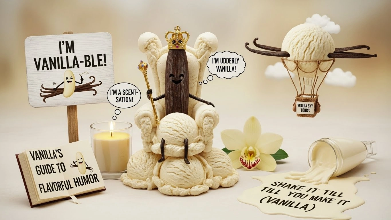 Party & Celebration Vanilla Puns