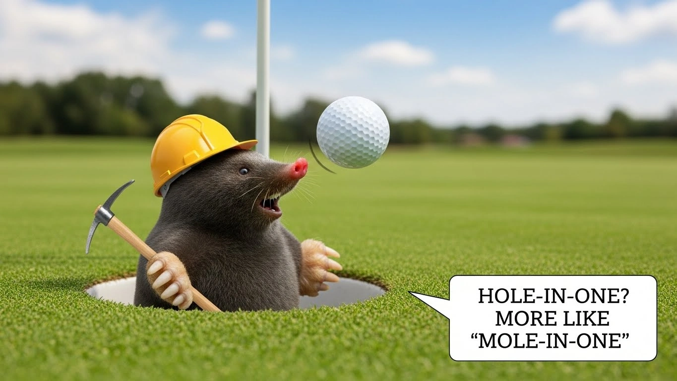 Puzzle & Brainy Mole Jokes