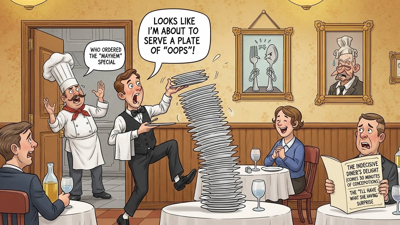 Restaurant Jokes About Desserts