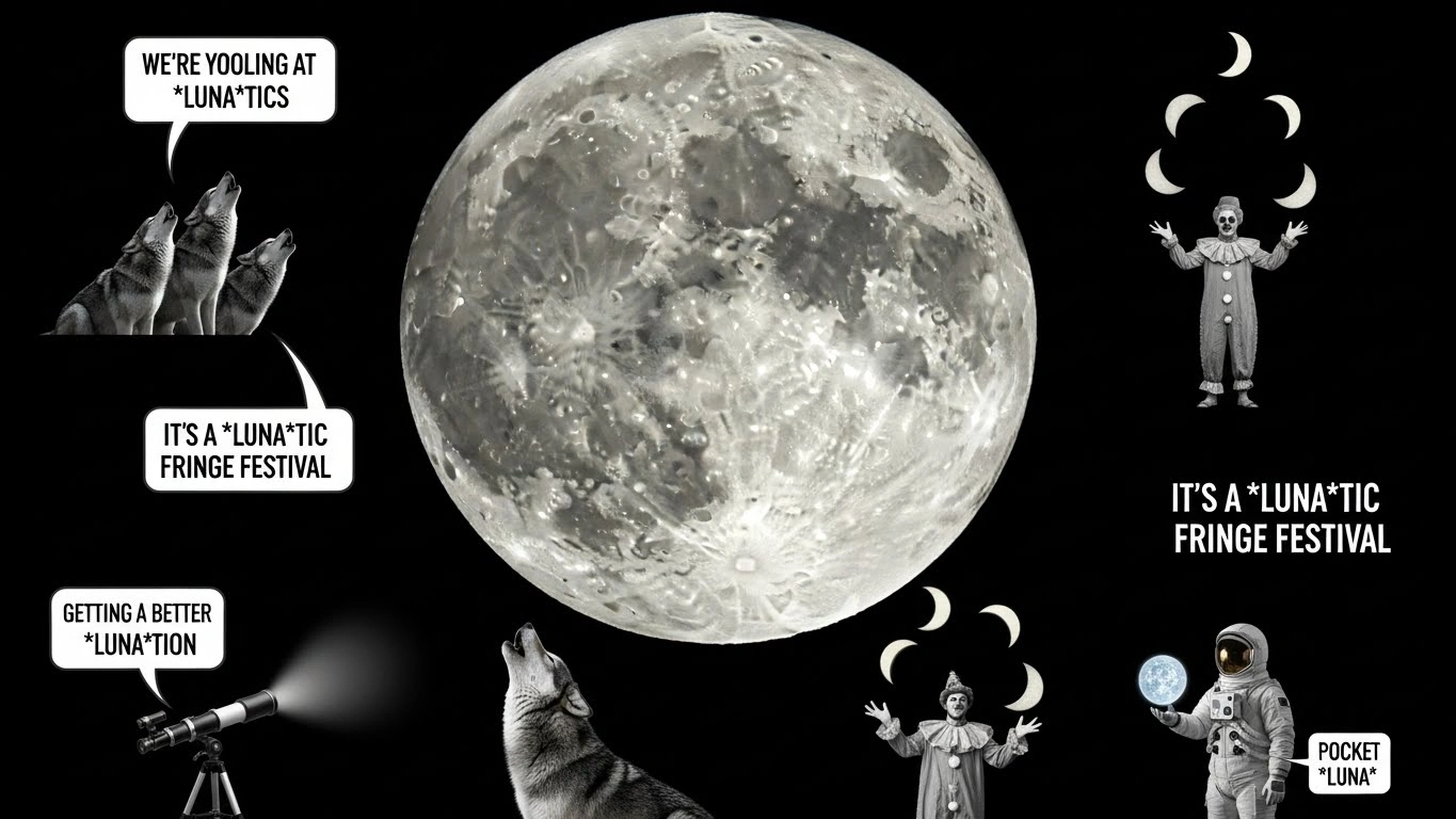 Social Media & Caption Luna Puns