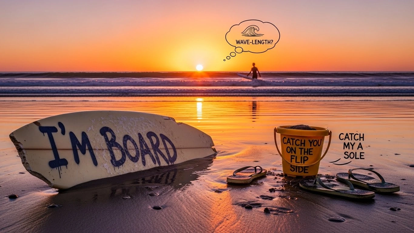 Surfing Lifestyle & Culture Puns