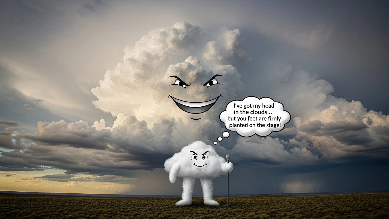 Thunder & Lightning Cloud Jokes