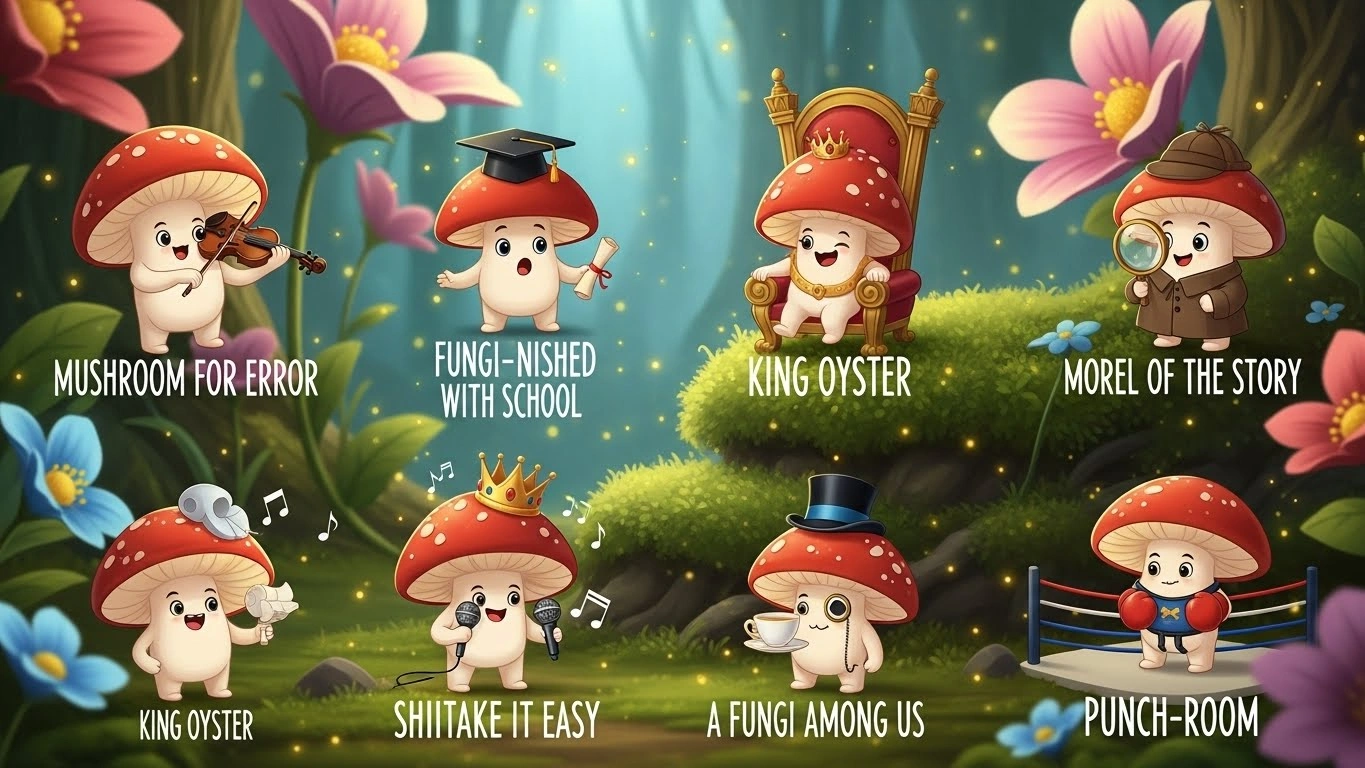 Work & Office Shroom Puns