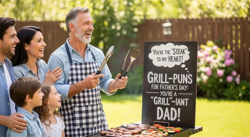 Birthday Grill Puns
