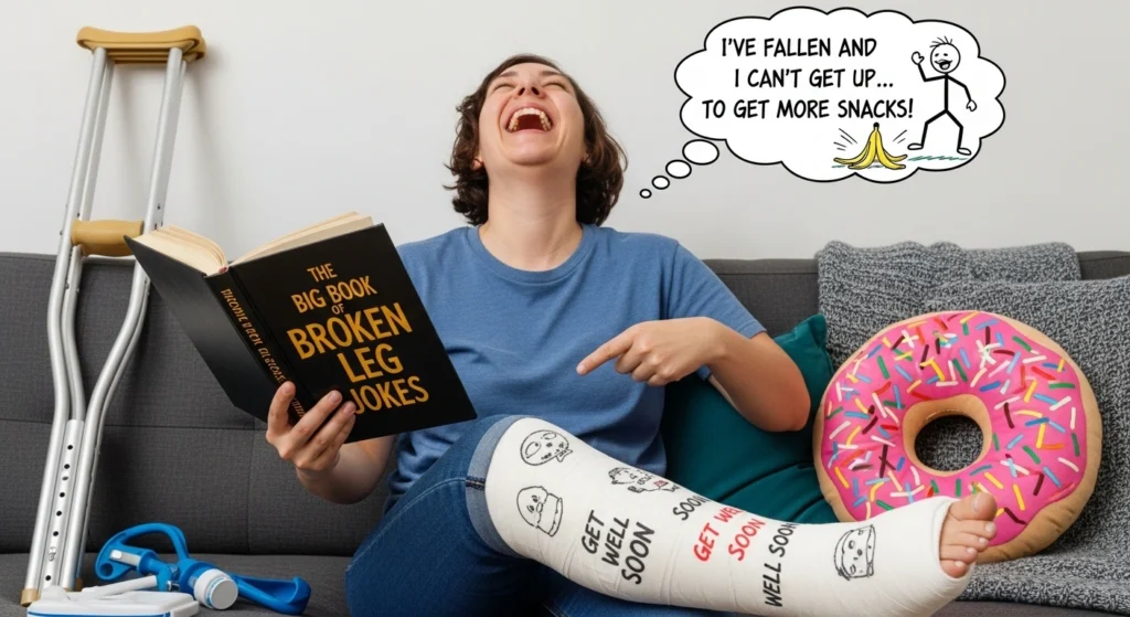 Broken Leg Jokes One Liners