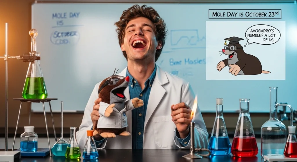 Chemistry Mole Jokes One Liners