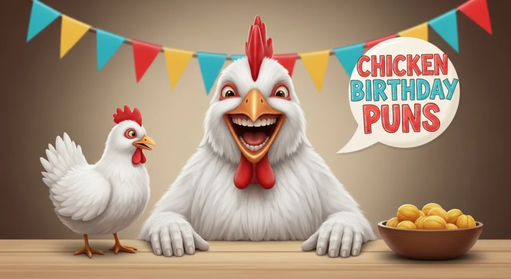 Chicken Birthday Puns One Liners