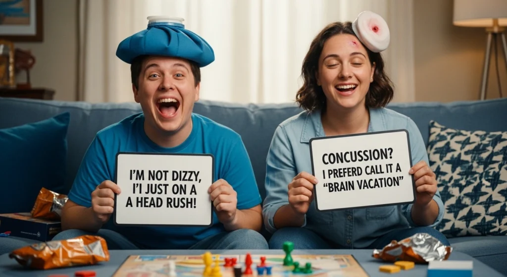 Concussion Puns One-Liners