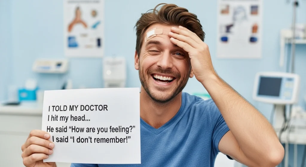 Concussion Puns One Liners