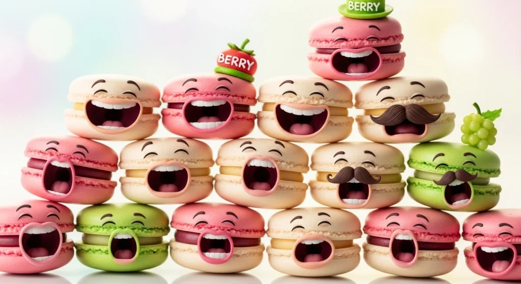 Cute Macaron Puns