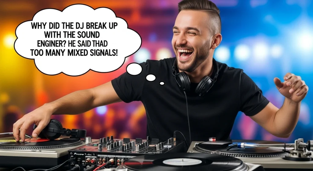 DJ Jokes One-Liners for Adults