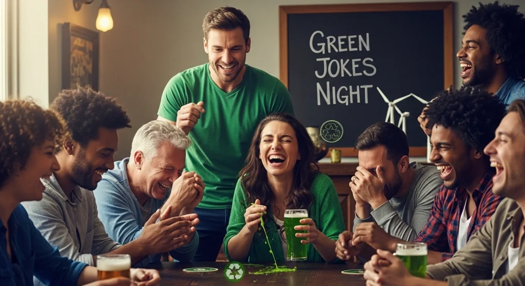 Dad Jokes About Green