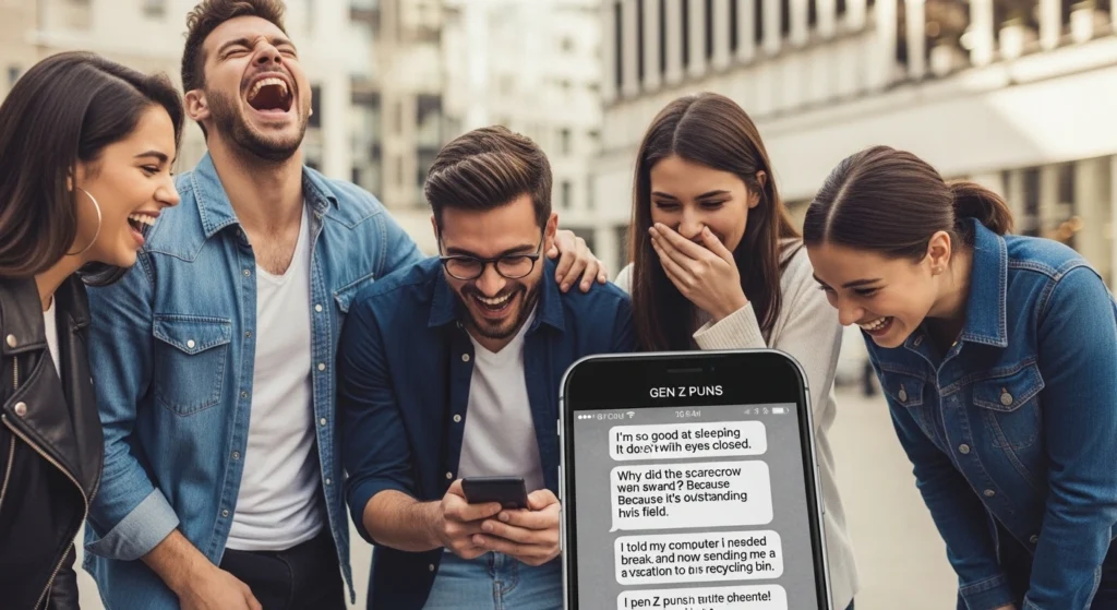 Gen Z Puns in English