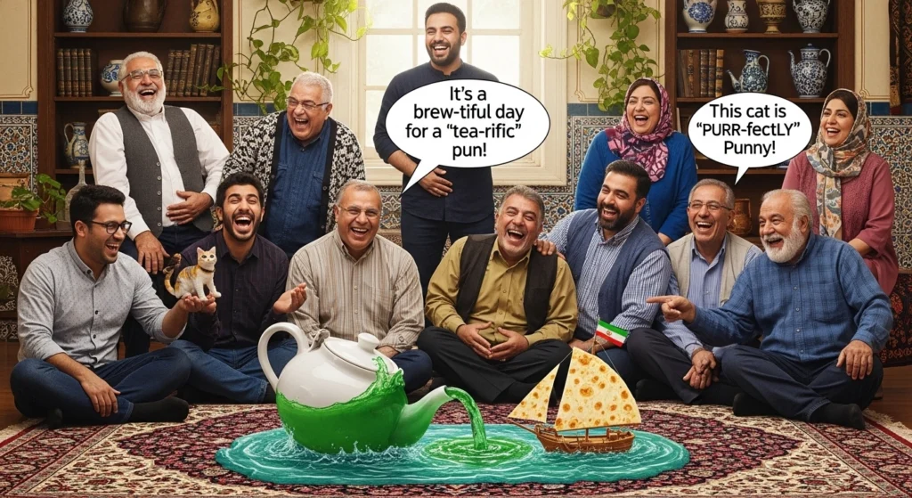 Iran Puns in English