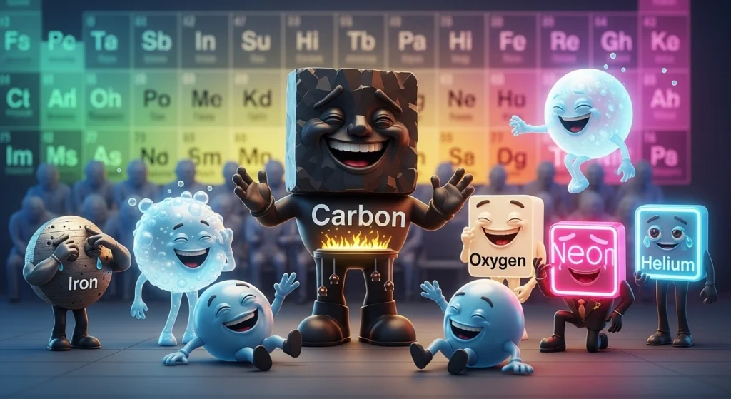 Periodic Table of Elements Puns Answers