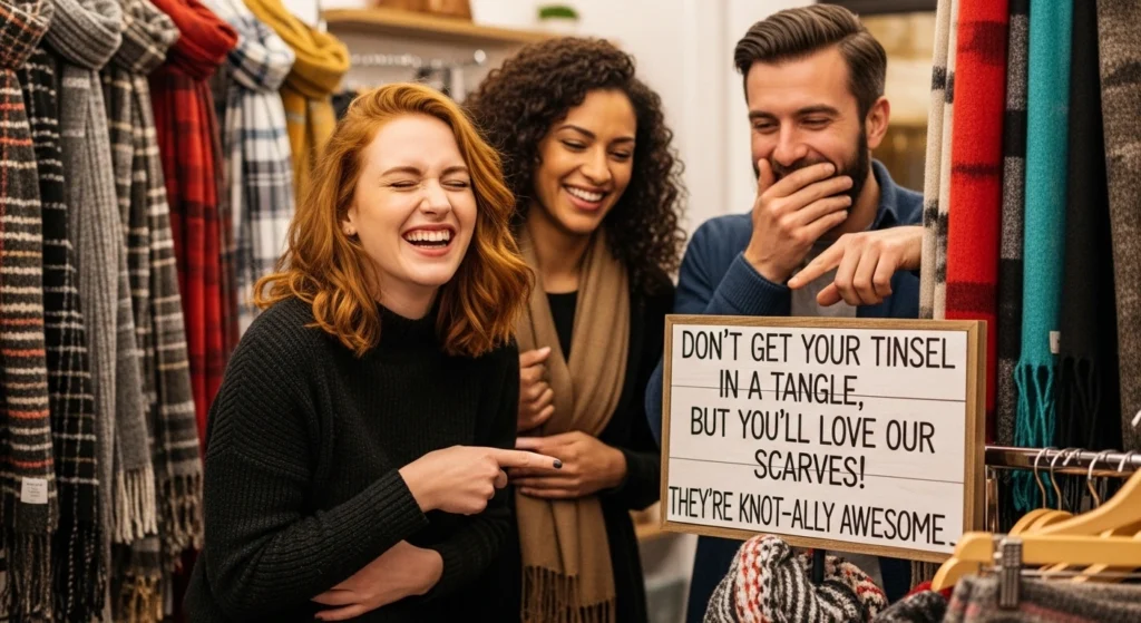 Scarf Puns One Liners