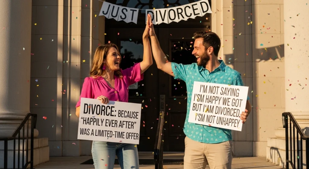 Short Divorce Jokes One-Liners for Him