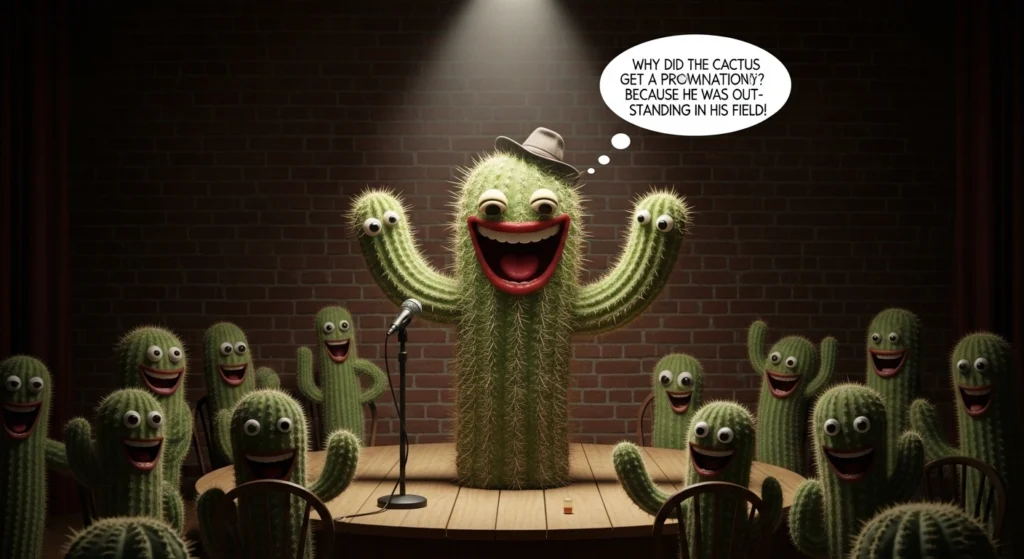 Short Cactus Jokes for Kids