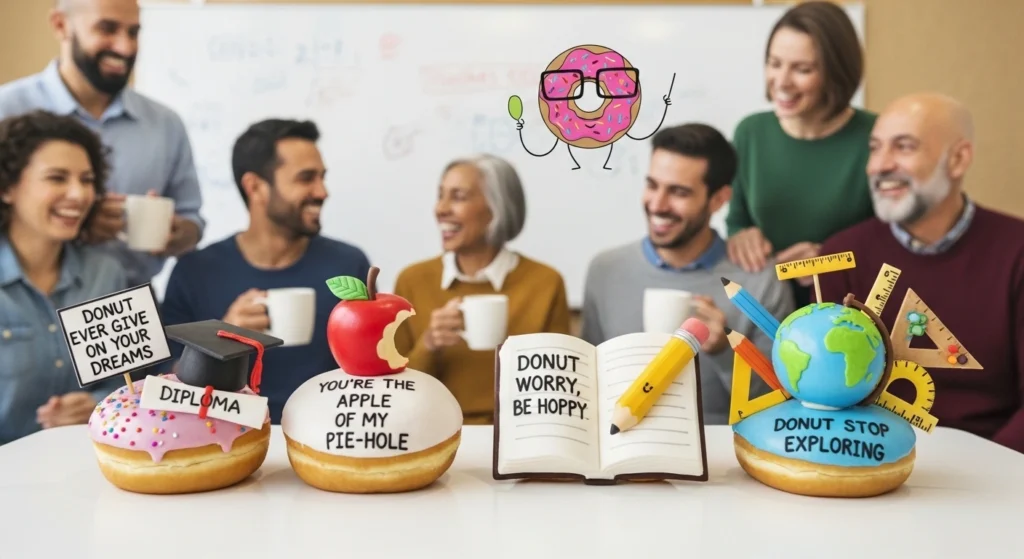 Short Donut Puns for Teachers