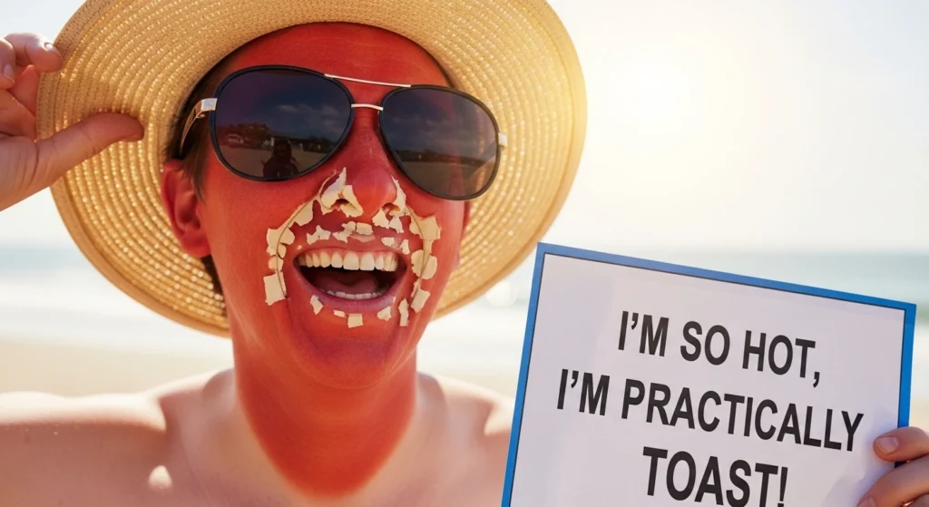 Short Funny Sunburn Jokes