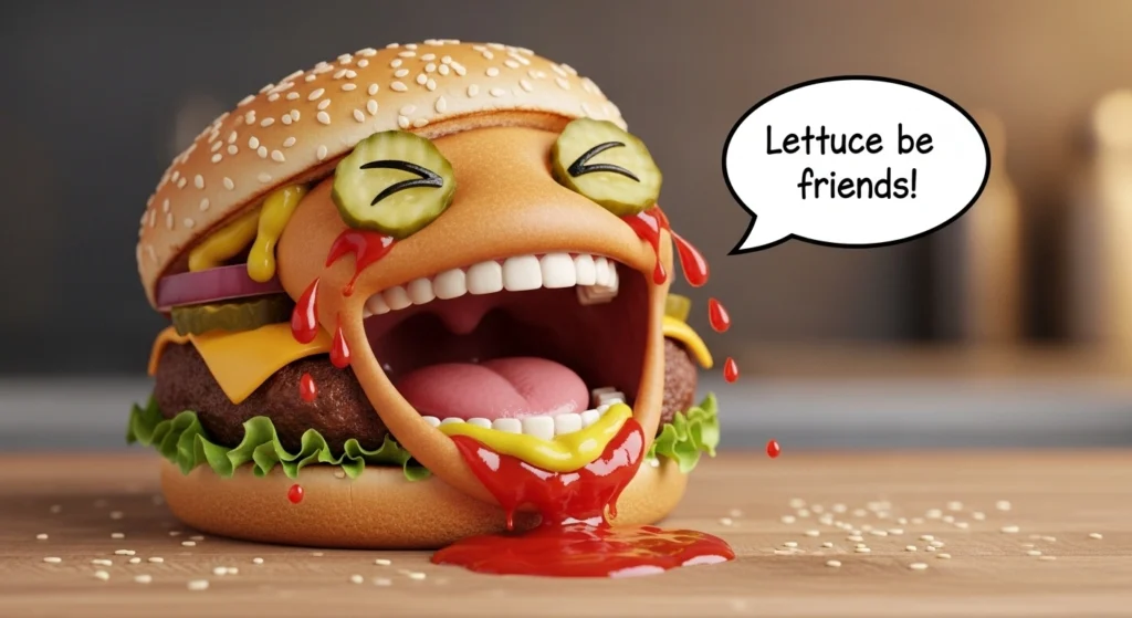 Short Hamburger Jokes