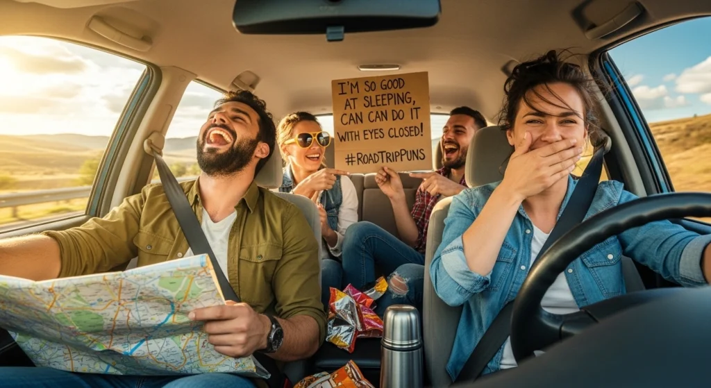Short Road Trip Puns