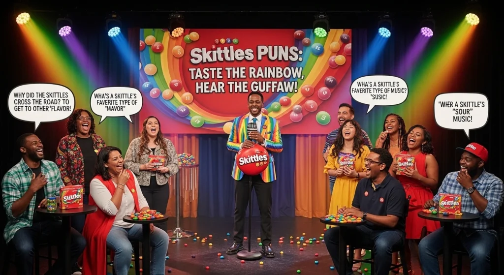 Skittles Puns One Liners