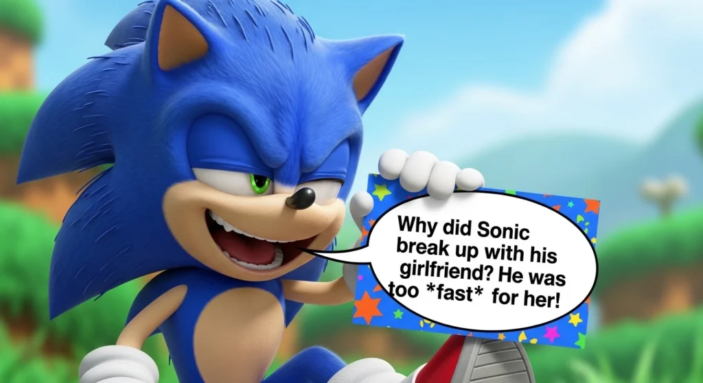 Sonic Puns One Liners