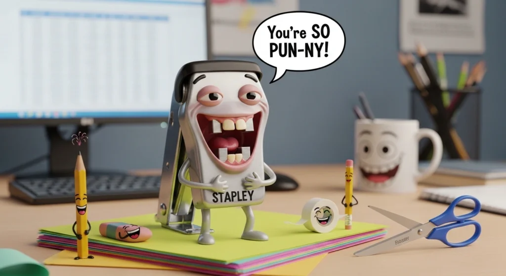 Staple Jokes One Liners