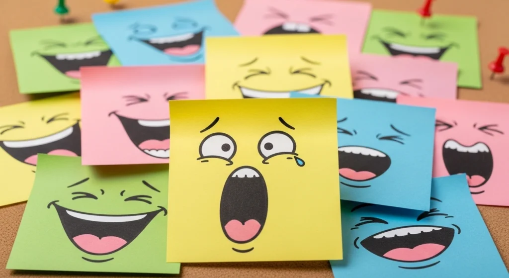 Sticky Note Puns One Liners