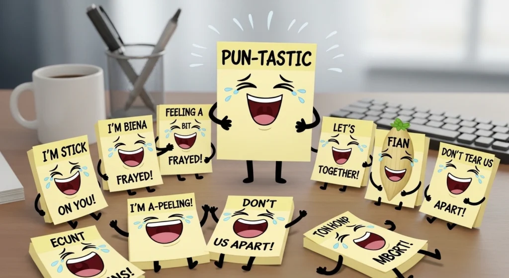 Sticky Puns One Liners