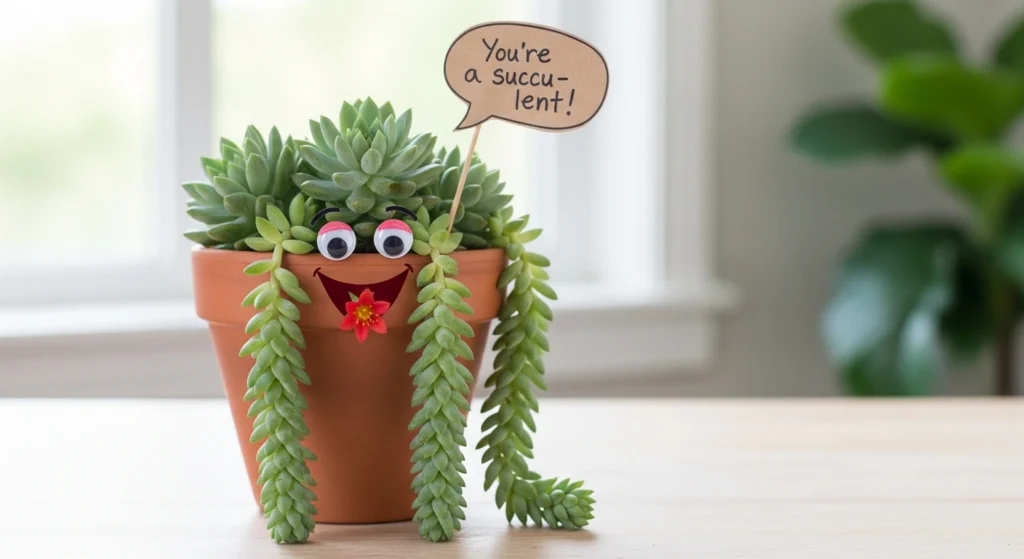 Succulent Plant Puns One-Liners