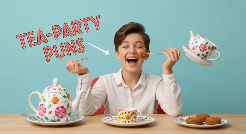 Tea Party Puns One Liners