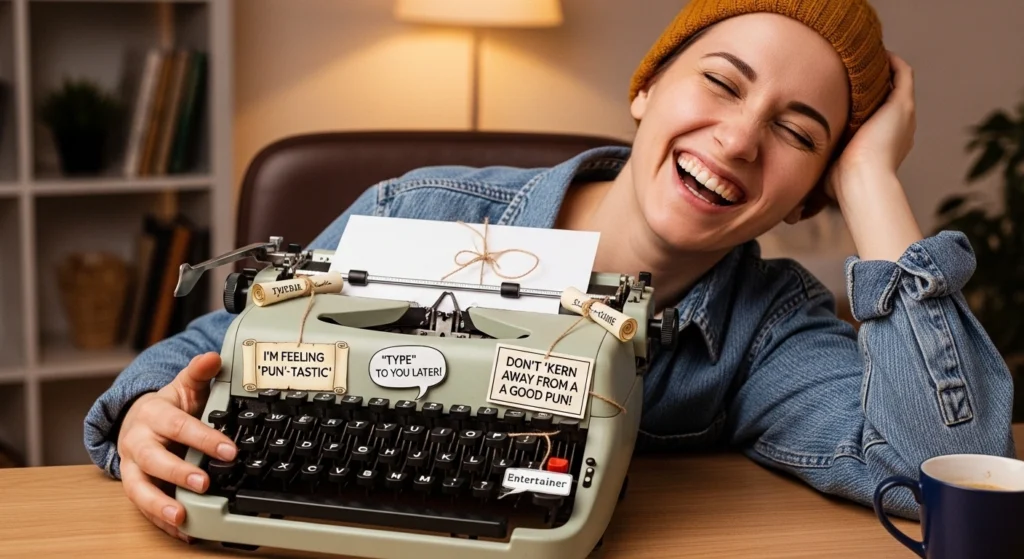 Type Puns One Liners