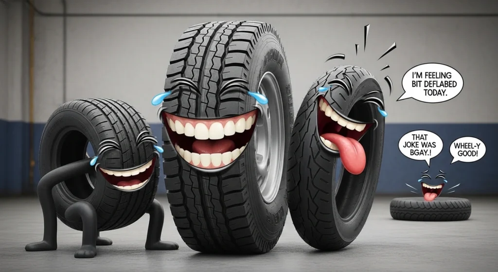 Tyre Jokes One-Liners For Adults