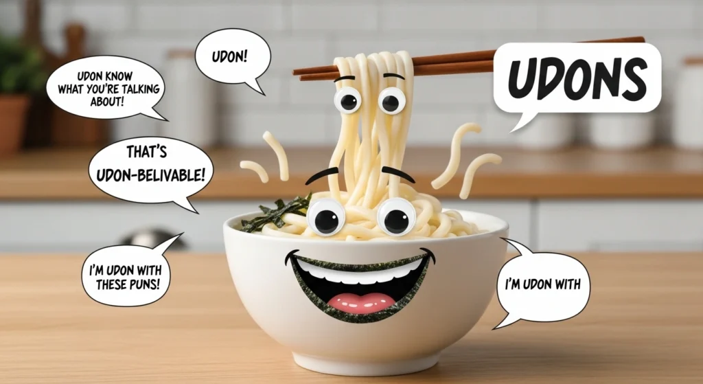Udon Puns Captions
