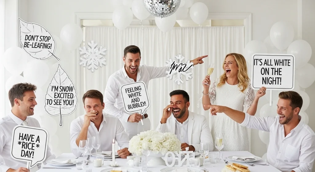 White Puns One Liners