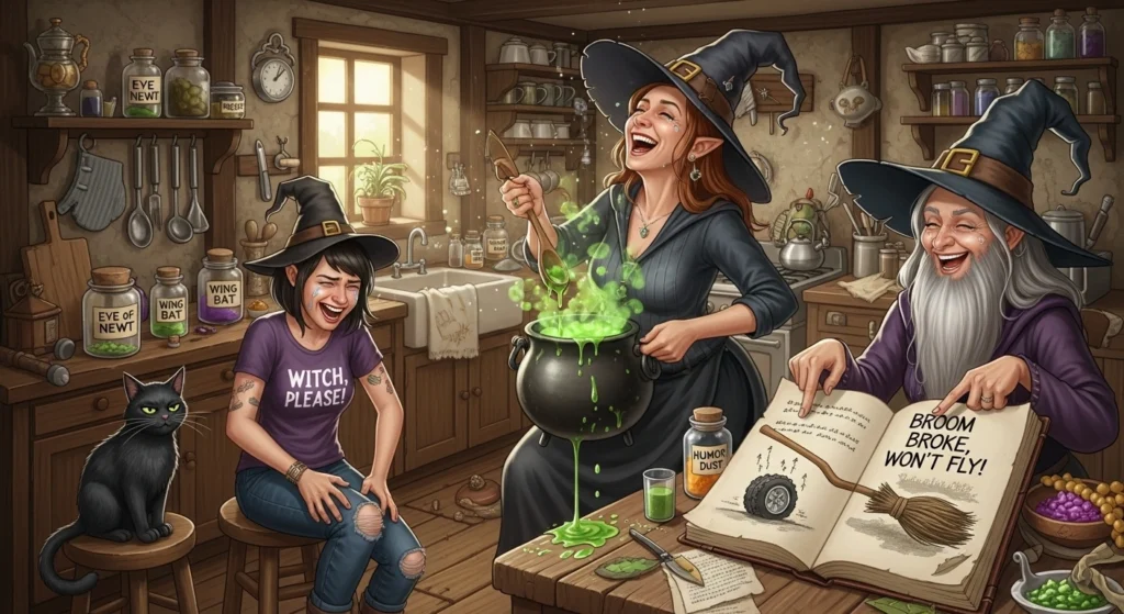 Witchcraft Puns One-Liners