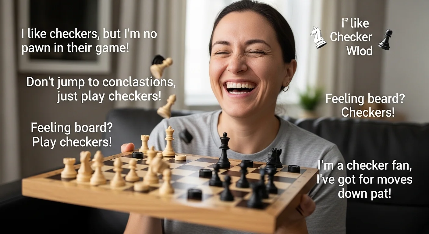 Brain & Puzzle Checker Puns