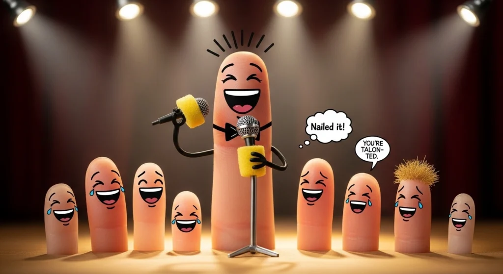 Fingernails Puns One Liners