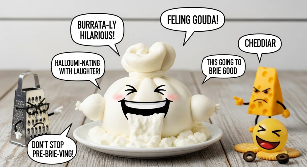 Foodie Burrata Puns